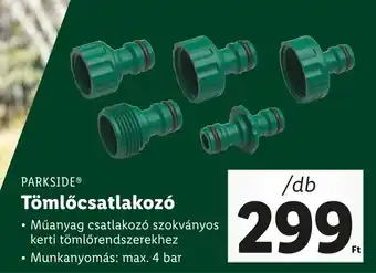 Lidl PARKSIDE Tömlőcsatlakozó 1db ajánlat