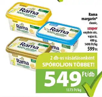 Coop Rama margarin 400g ajánlat