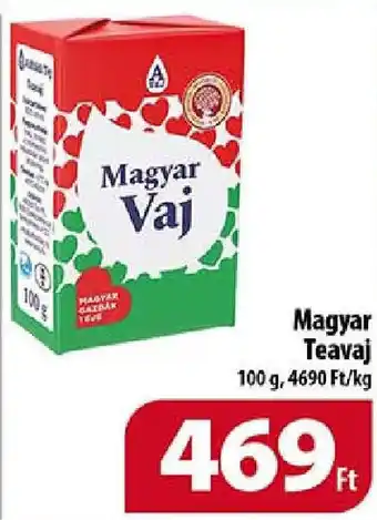Coop Magyar Teavaj 100g ajánlat