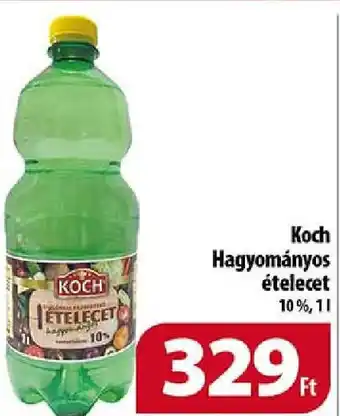 Coop Koch Hagyományos ételecet 10%, 1l ajánlat