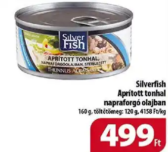 Coop Silverfish Aprított tonhal napraforgó olajban 160 g ajánlat