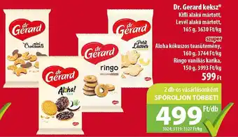 Coop Dr. Gerard keksz Kifli alakú mártott, Levél alakú mártott, 165 g ajánlat