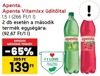 Interspar Apenta, Apenta Vitamixx üdítőital 1,5l ajánlat