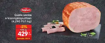 Interspar Gusto sonka 10dkg ajánlat