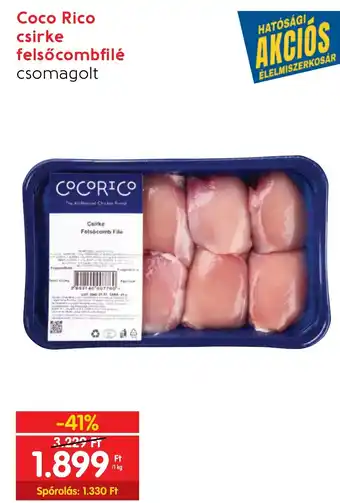 Interspar Coco Rico csirke felsőcombfilé ajánlat