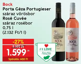 Bock Porta Géza Portugieser 0.75l