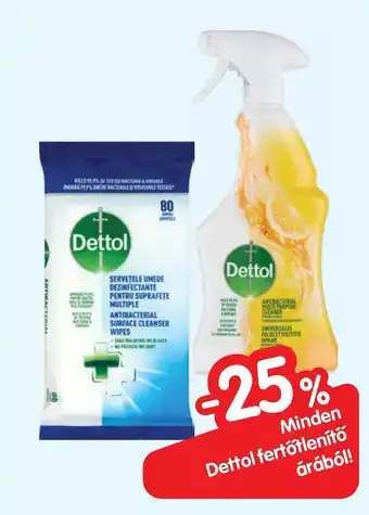 Interspar Minden Dettol fertőtlenítő árából! ajánlat
