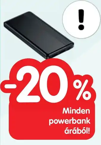 Interspar Minden powerbank árából! ajánlat