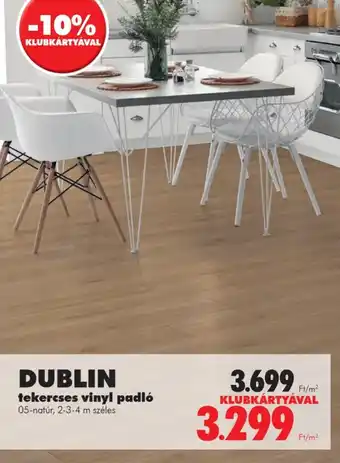 Diego DUBLIN tekercses vinyl padló ajánlat
