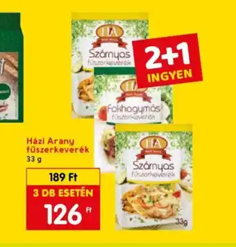 Spar Házi Arany fűszerkeverék 33g ajánlat