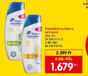 Spar Head&Shoulders sampon 250ml ajánlat
