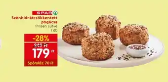Spar SPAR Szénhidrátcsökkentett pogácsa ajánlat