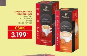 Spar Tchibo Cafissimo kávékapszula ajánlat