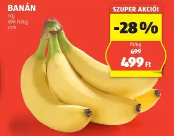 ALDI BANÁN 1kg ajánlat