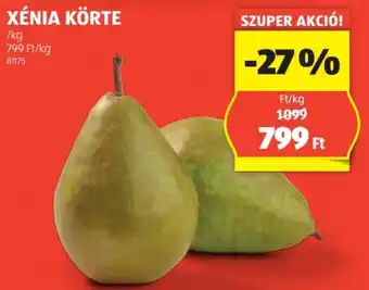 ALDI XÉNIA KÖRTE 1kg ajánlat