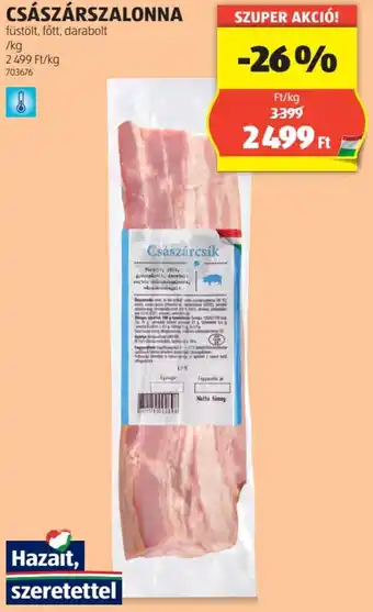 ALDI CSÁSZÁRSZALONNA 1kg ajánlat