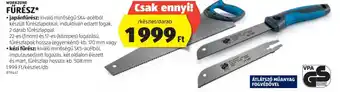 ALDI WORKZONE FŰRÉSZ japánfűrész, kézi fűrész ajánlat