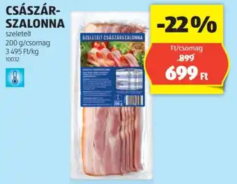 ALDI CSÁSZÁRSZALONNA 200g ajánlat