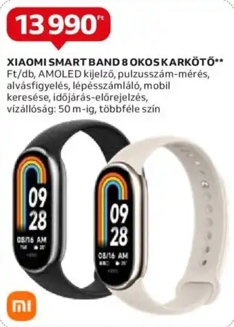 Auchan XIAOMI SMART BAND 8 OKOS KARKÖTŐ ajánlat