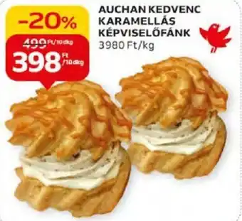 AUCHAN KEDVENC KARAMELLÁS KÉPVISELŐFÁNK 10dkg
