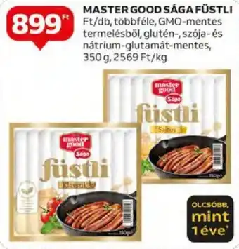 Auchan MASTER GOOD SÁGA FÜSTLI 350g ajánlat