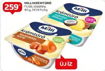 Auchan MILLI KRÉMTÚRÓ 90g ajánlat