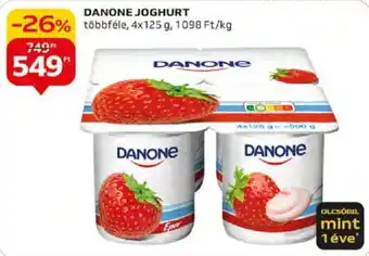Auchan DANONE JOGHURT 4x125g ajánlat