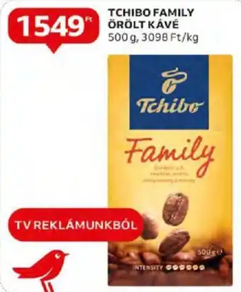 Auchan TCHIBO FAMILY ÖRÖLT KÁVÉ 500g ajánlat