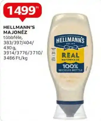 HELLMANN'S MAJONÉZ 430g