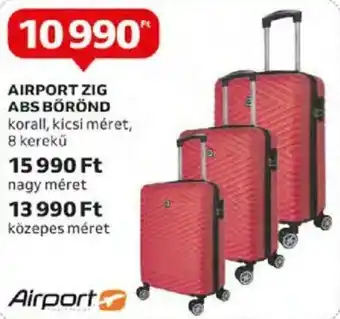 Auchan AIRPORT ZIG ABS BŐRÖND ajánlat