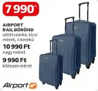 Auchan AIRPORT RAIL BŐRÖND ajánlat