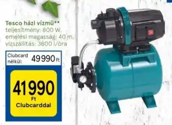 Tesco Tesco házi vízmű teljesítmény: 800 W ajánlat