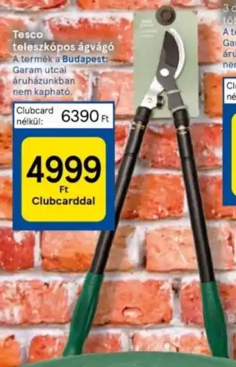 Tesco Tesco teleszkópos ágvágó ajánlat