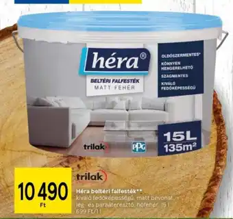 Tesco Héra beltéri falfesték 15l ajánlat