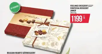 Coop FEELINGS DESSZERT szuper FONTESSA DESSZERT 200GR ajánlat