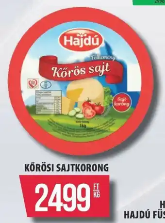 Coop KŐRÖSI SAJTKORONG kg ajánlat