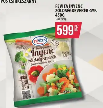 Coop FEVITA ÍNYENC ZÖLDSÉGKEVERÉK GYF. 450g ajánlat