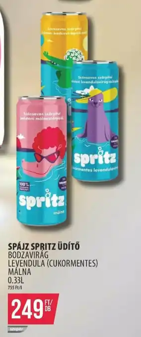 SPÁJZ SPRITZ ÜDÍTŐ 0.33l