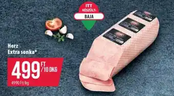 Coop Herz Extra sonka 10dkg ajánlat