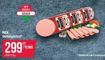 Coop PICK Sertéspárizsi 10dkg ajánlat