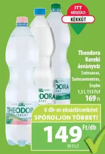 Coop Theodora Kereki ásványvíz 1.5l ajánlat