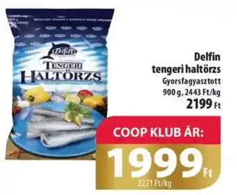 Coop Delfin tengeri haltörzs Gyorsfagyasztott 900 g ajánlat