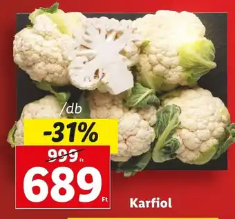Lidl Karfiol 1db ajánlat
