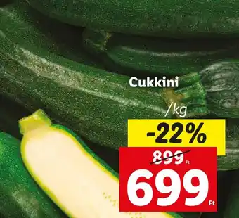 Lidl Cukkini 1kg ajánlat