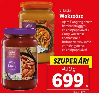 Lidl VITASIA Wokszósz 490g ajánlat