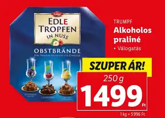 TRUMPF Alkoholos praliné 250g