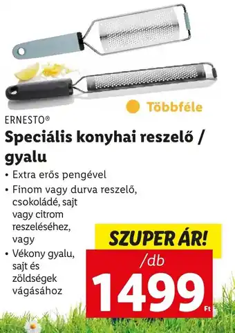 Lidl ERNESTO Speciális konyhai reszelő, gyalu ajánlat