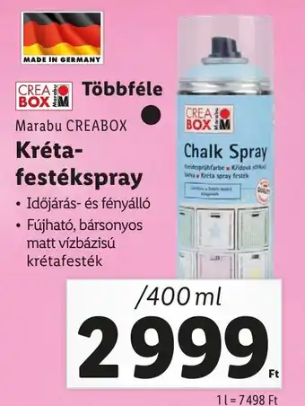 Marabu CREABOX Kréta festékspray 400ml