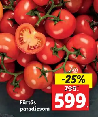 Lidl Fürtös paradicsom 1kg ajánlat