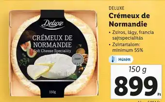 DELUXE CRÉMEUX DE NORMANDIE 55% 150g